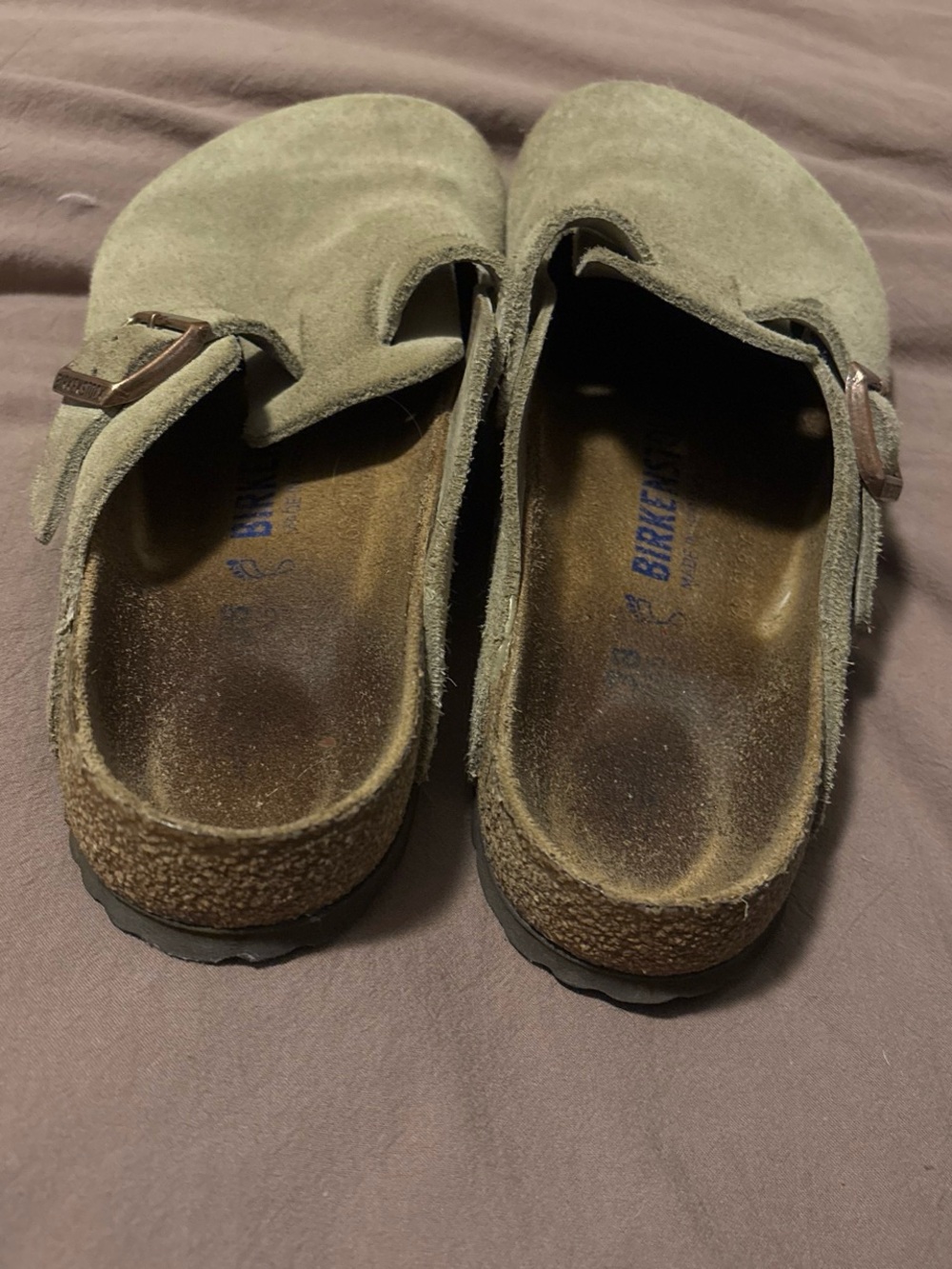 Birkenstock Boston Clogs - Taupe - Picture 3 of 5